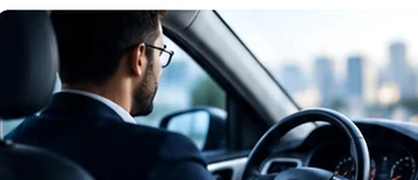 Photographie professionnelle illustrant pour les chauffeurs